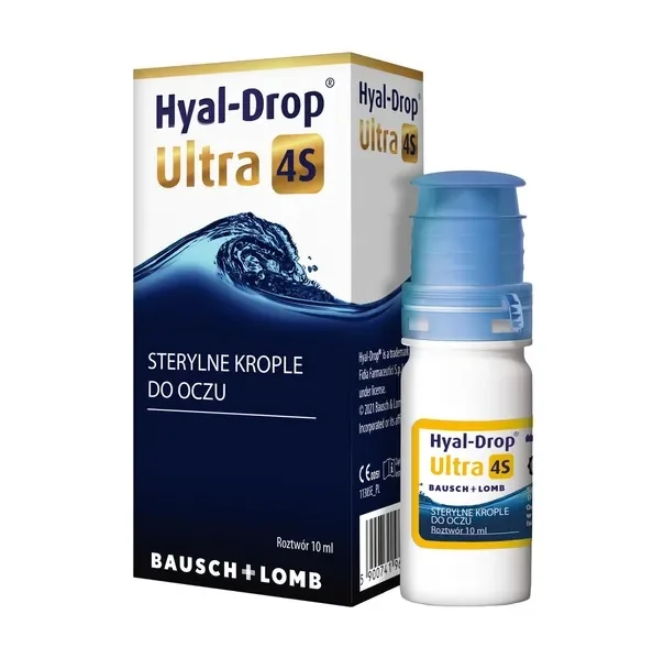 Hyal-Drop Ultra 4S, krople do oczu, 10 ml