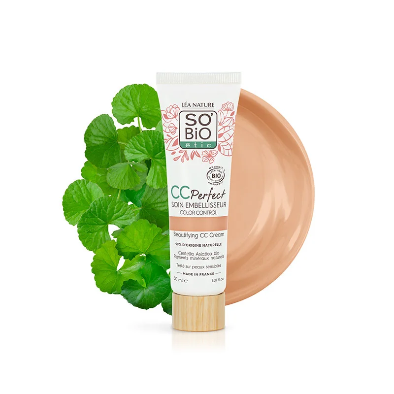 SO’BIO étic CC Perfect organiczny krem CC 20 clair, 30 ml