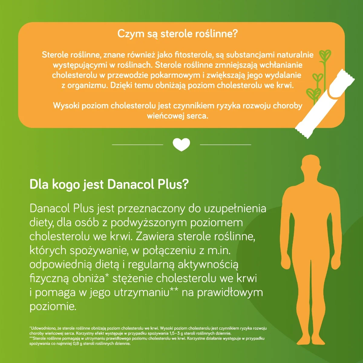 Danacol Plus, 21 saszetek 