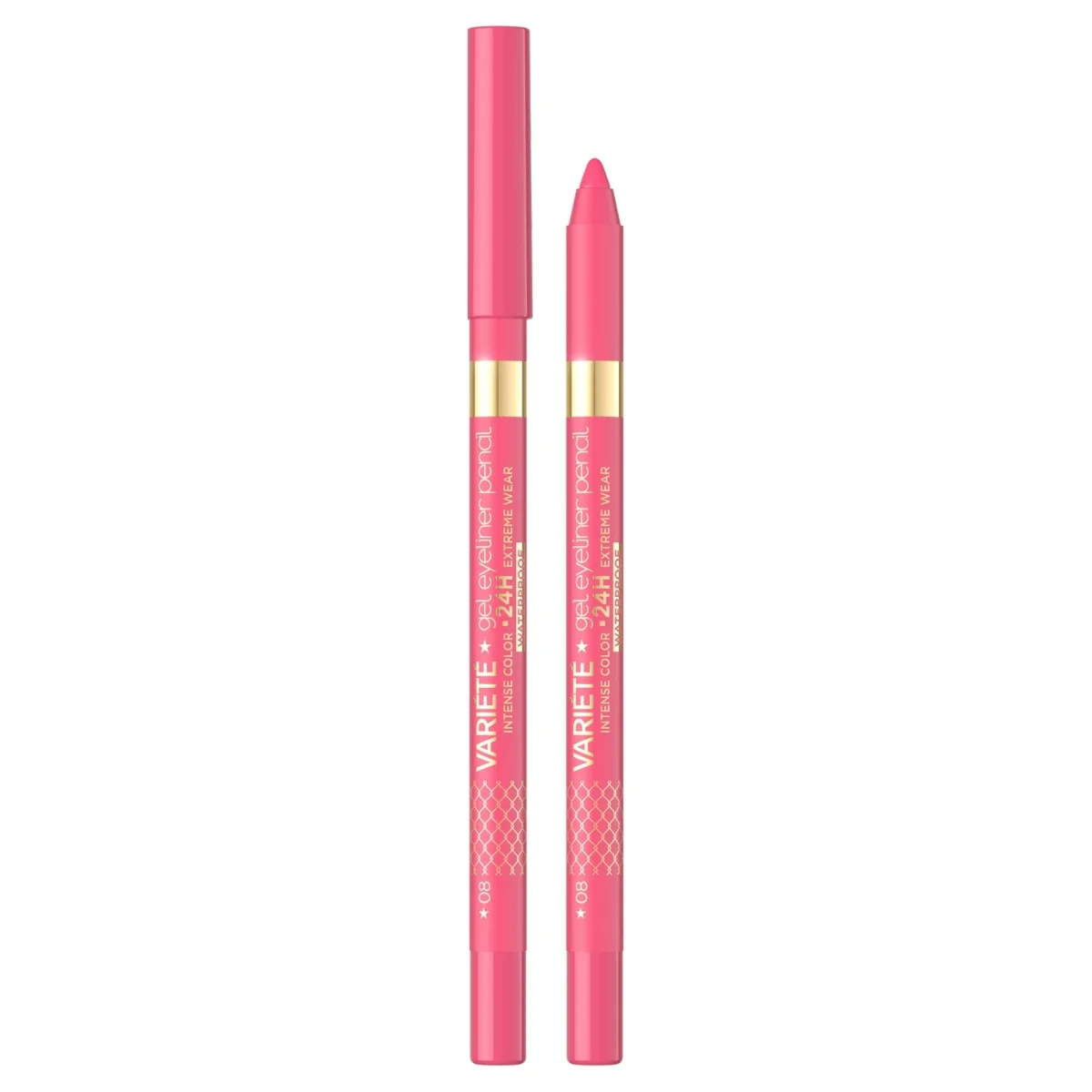 Eveline Cosmetics Variété Wodoodporna żelowa kredka do oczu nr 09 pink, 15 g