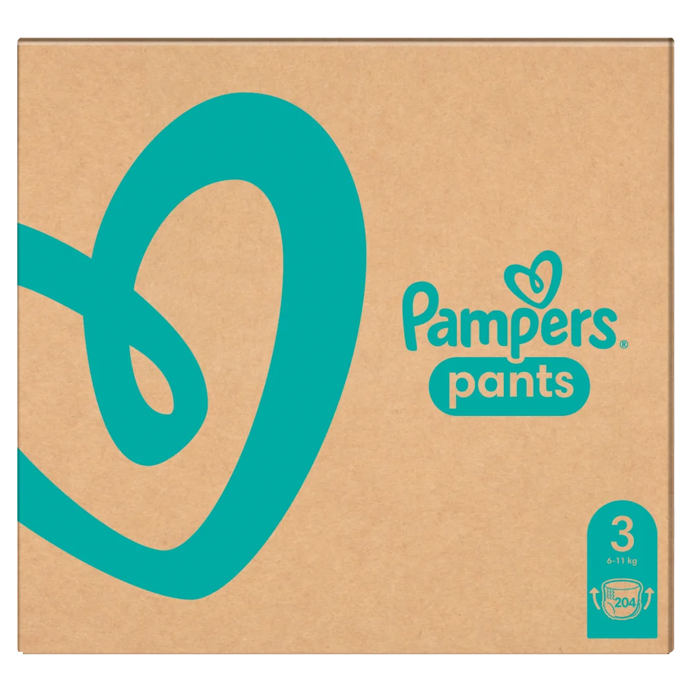 Pampers MTH, pieluchy, rozmiar 3, 6-11 kg, 204 szt.