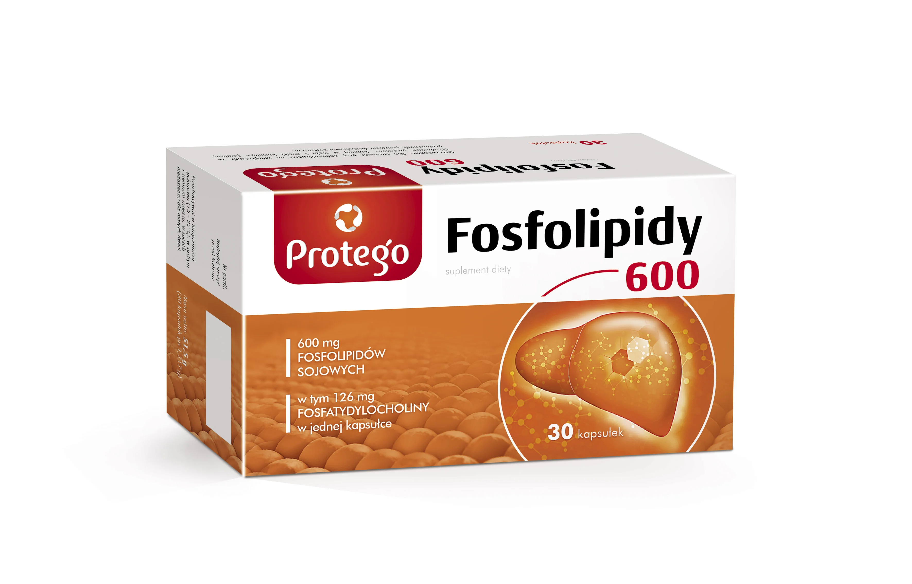 Protego Fosfolipidy 600 30 kapsułek