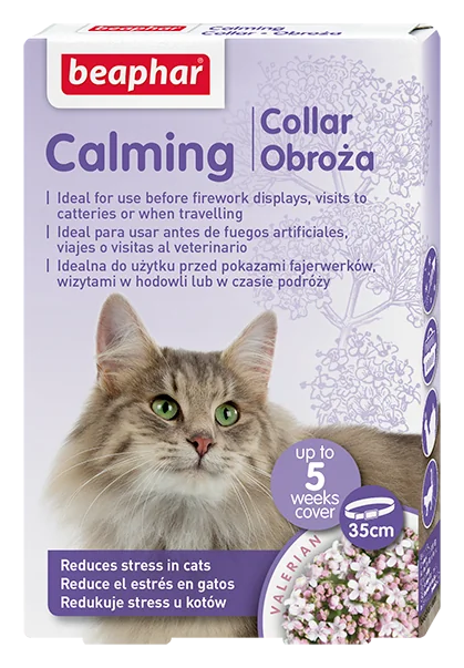 Beaphar Calming Collar Coat obroża relaksacyjna dla kotów, 1 szt.