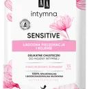 AA Intymna Sensitive chusteczki do higieny intymnej, 15szt