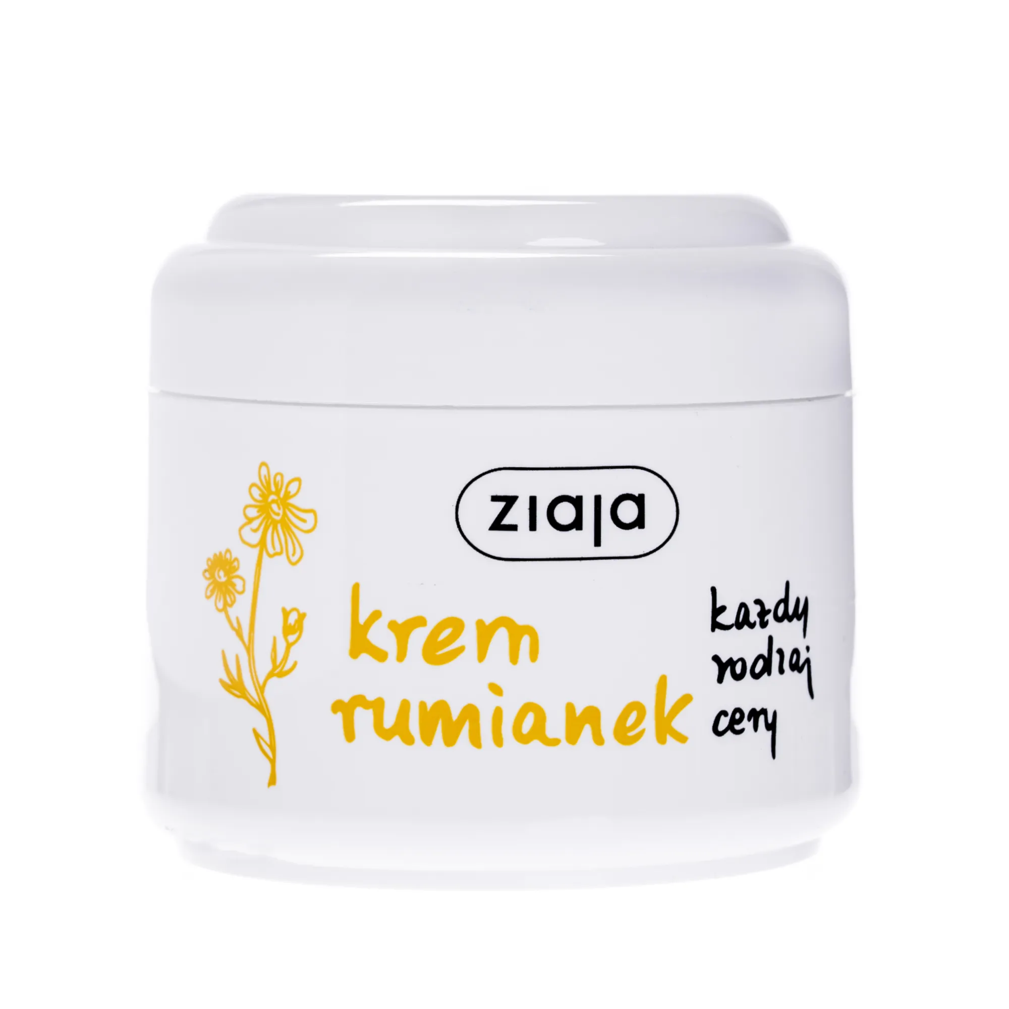 Ziaja Rumiankowa, krem z rumiankiem do każdego rodzaju cery, 100 ml 