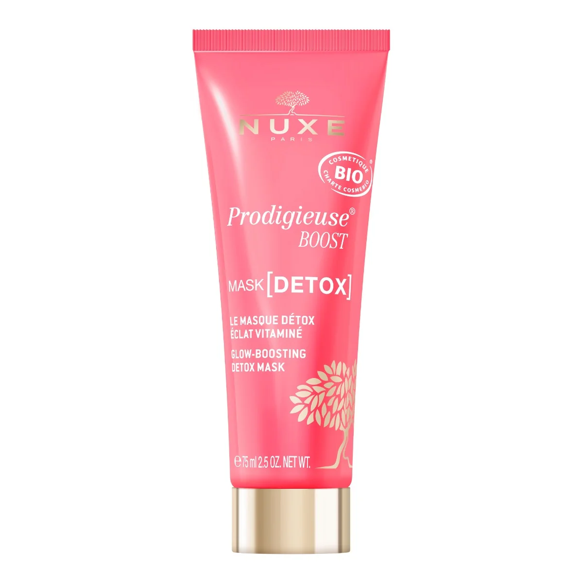 Nuxe Prodigieuse Boost Mask Detox rozświetlająca maska detoksykująca, 75 ml