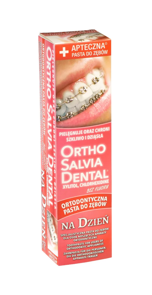 Ortho Salvia Dental Classic pasta do zębów na dzień, 75 ml