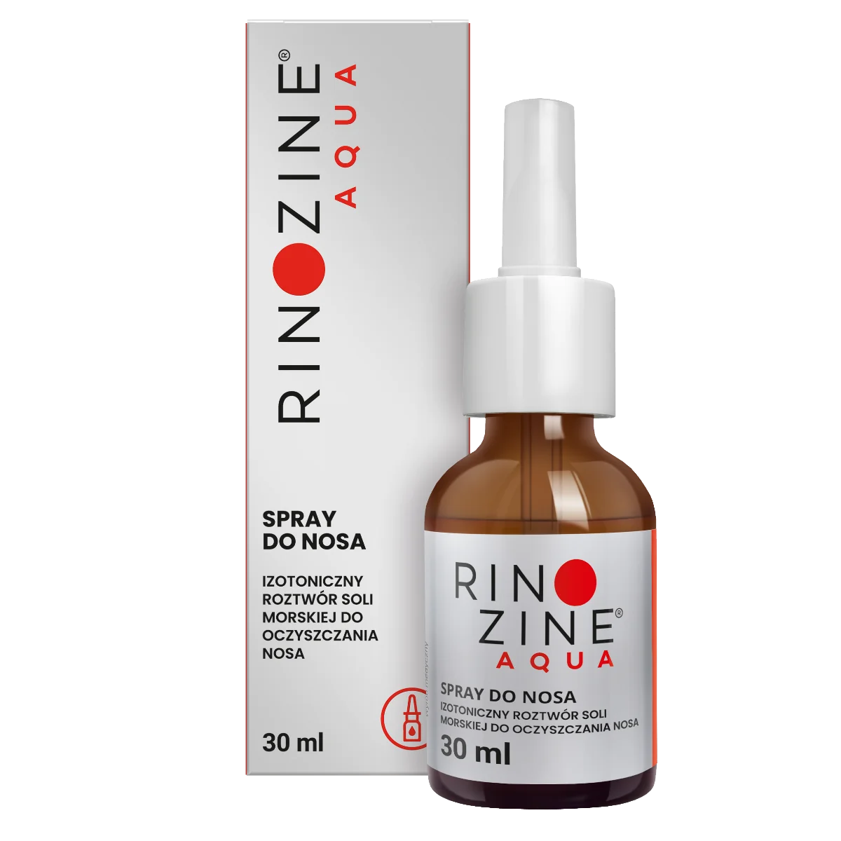 Rinozine Aqua, spray do nosa, 30 ml