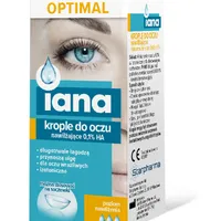 IANA Optimal, krople do oczu nawilżające, 10 ml