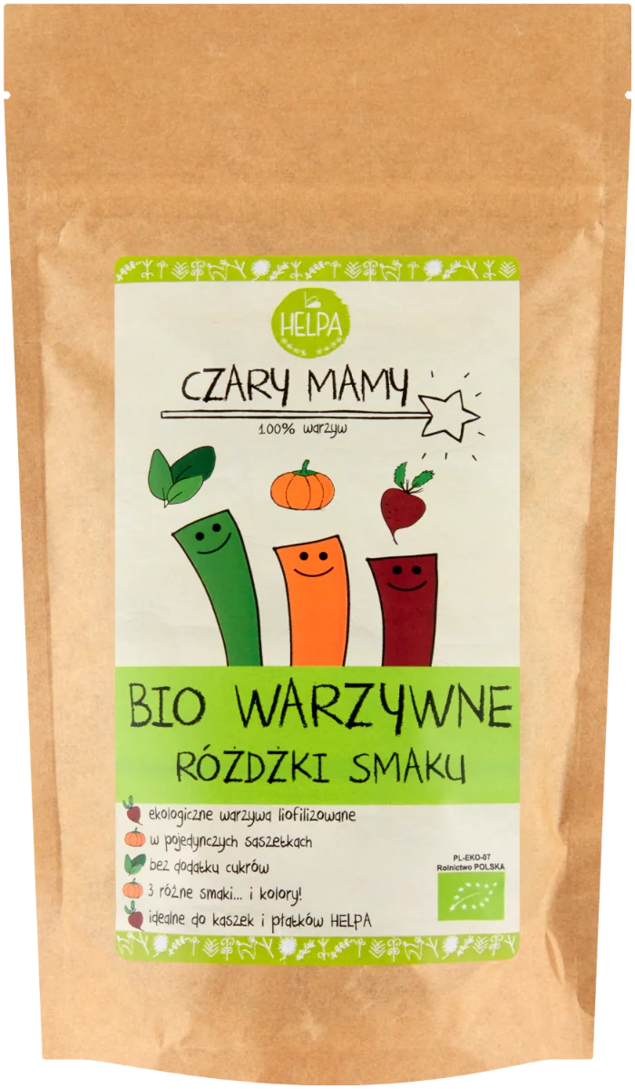 HELPA Czary Mamy Bio Warzywne Różdżki Smaku, 18 g