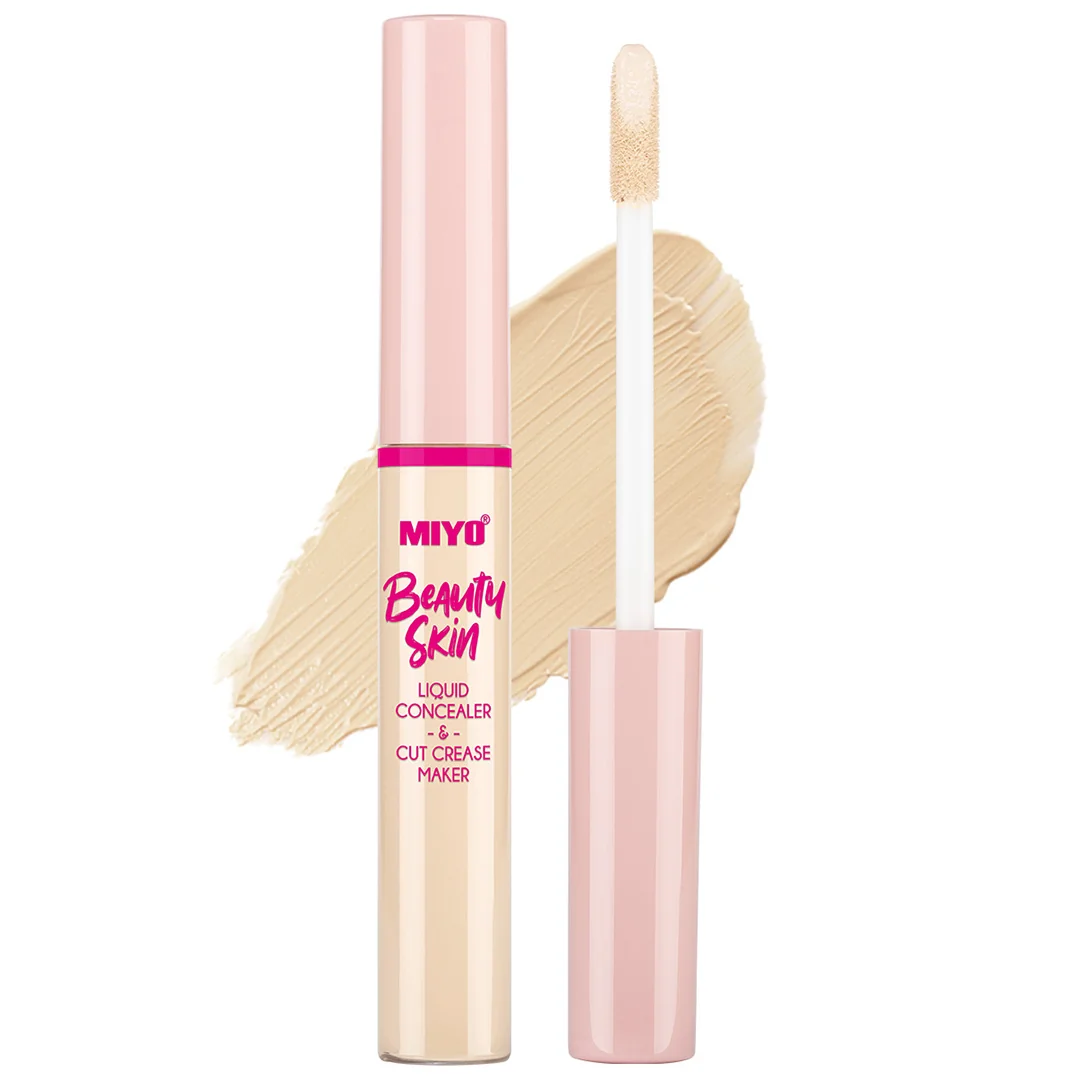 MIYO Beauty Skin Liquid Concealer & Cut Crease Maker płynny korektor nr 02 Hello Yellow, 7 ml