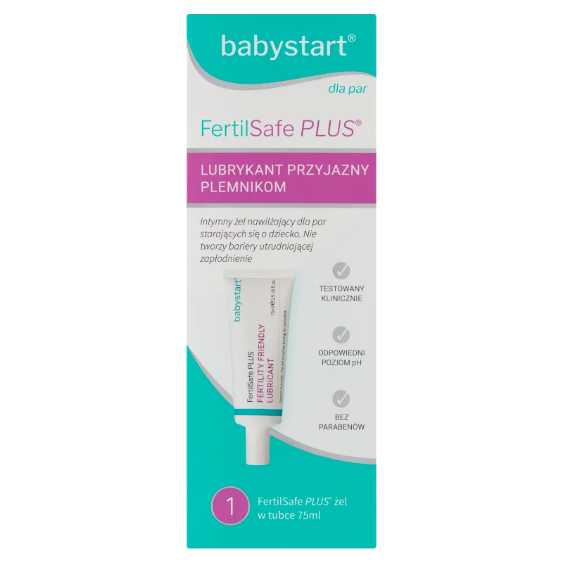 FertilSafe Plus, intymny żel nawilżający, 75 ml