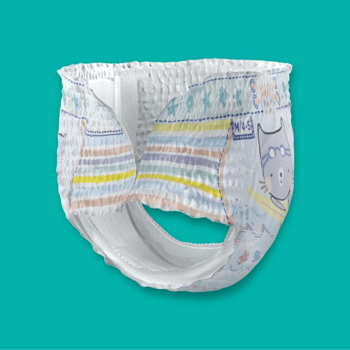 Pampers Splashers pieluchomajtki do pływania, rozmiar 3-4, 6-11 kg, 12 sztuk