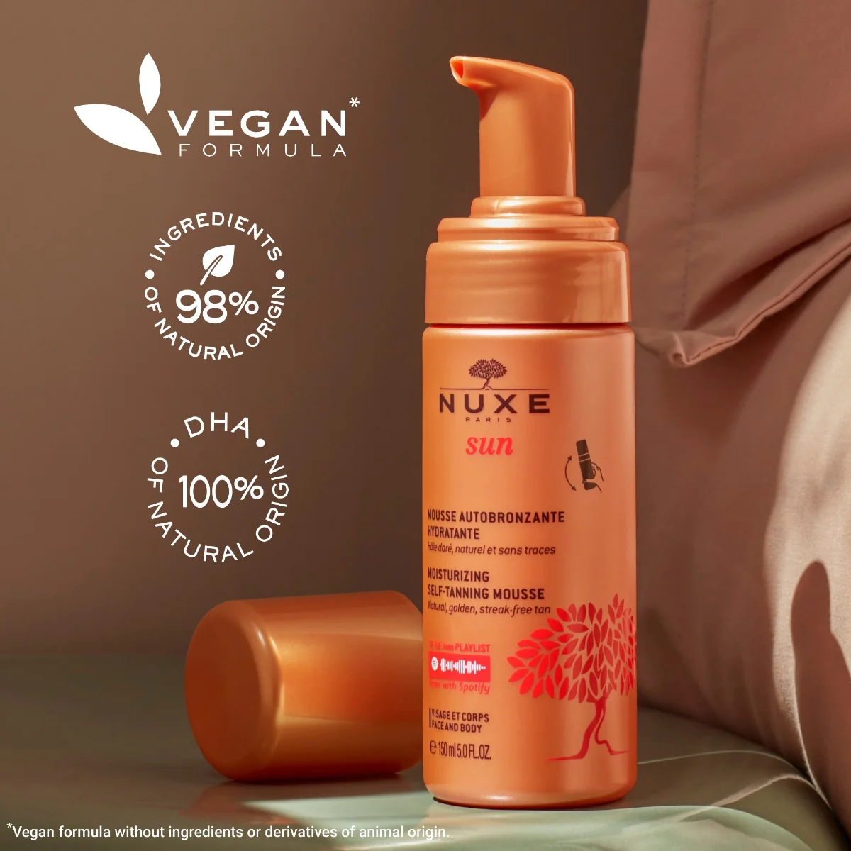 Nuxe Sun samoopalacz w piance, 150 ml