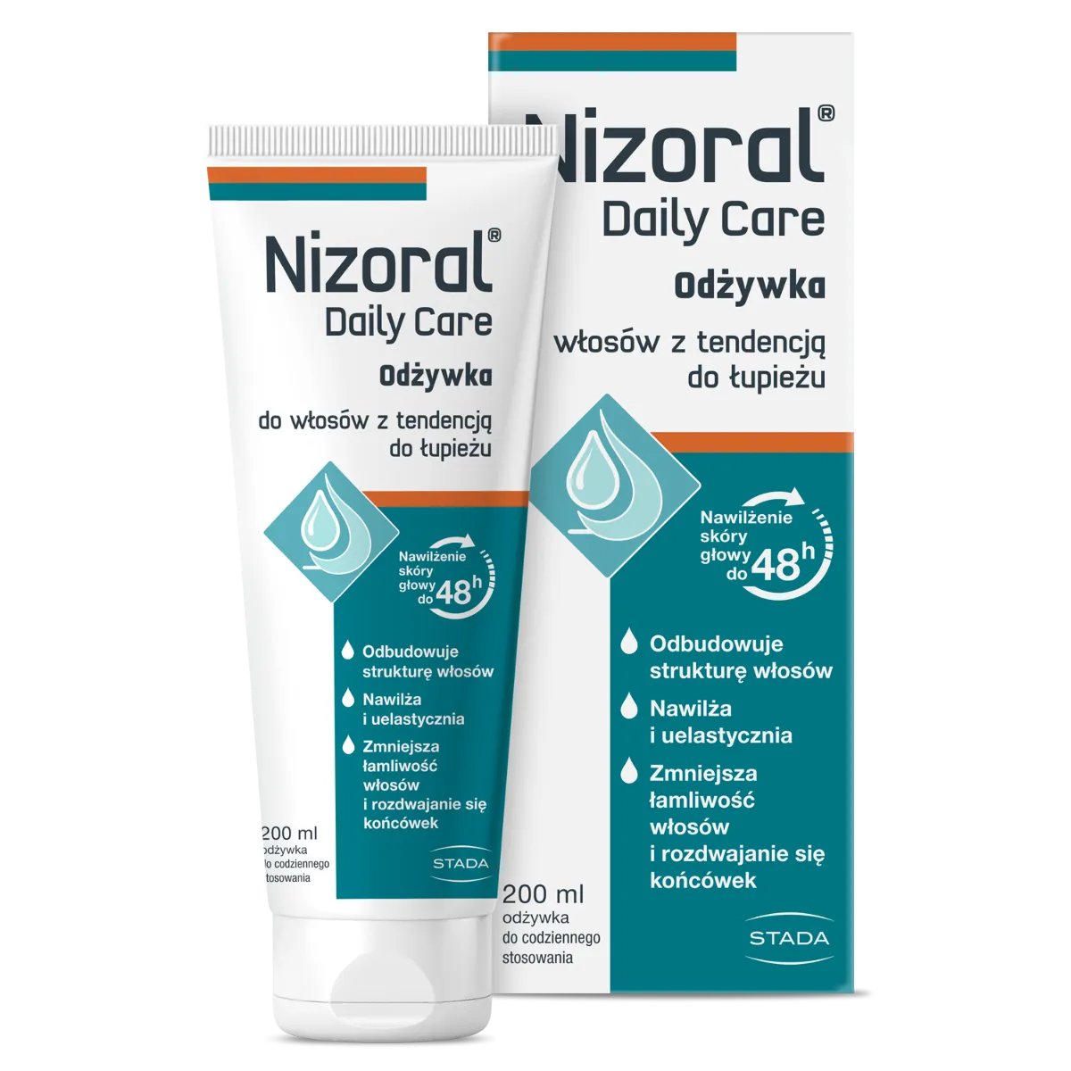 Nizoral Care odżywka do włosów z tendencją do łupieżu, 200 ml 