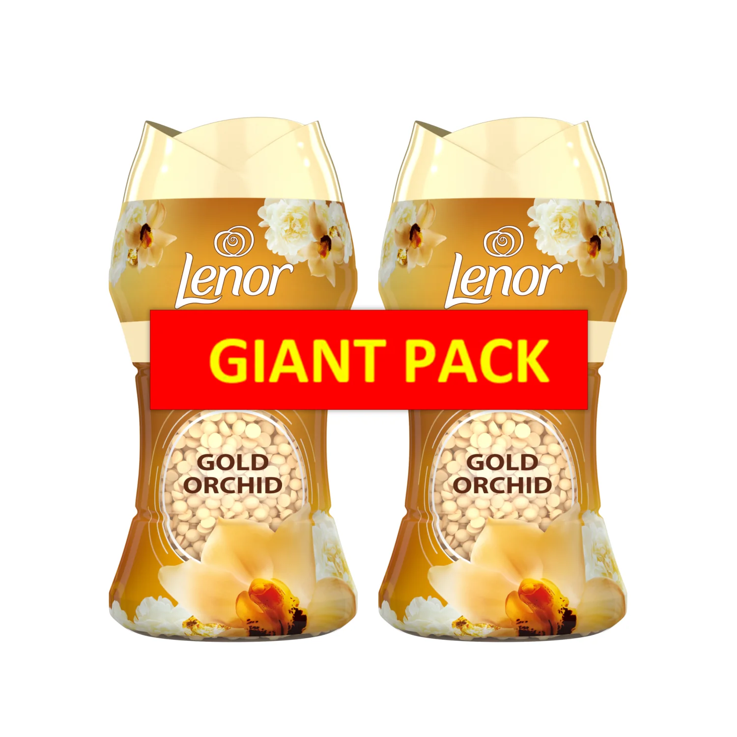 Lenor Gold Orchid, Perełki zapachowe do prania, 2x140g