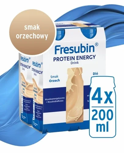 Fresubin Protein Energy Drink, smak orzechowy, 4 x 200 ml