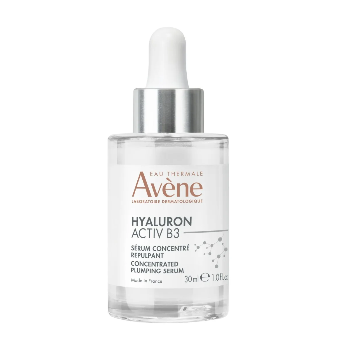 Avène Hyaluron Activ B3, skoncentrowane serum do twarzy z kwasem hialuronowym i niacynamidem, 30 ml