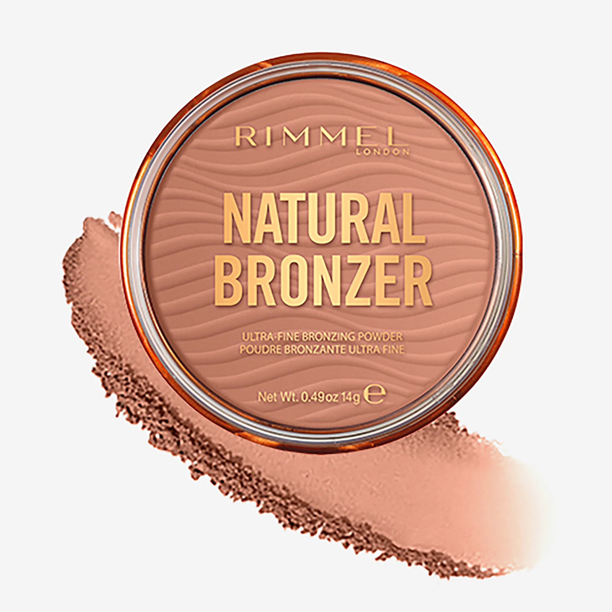 Rimmel Natural bronzer puder sypki 001 Sunlight, 14 g