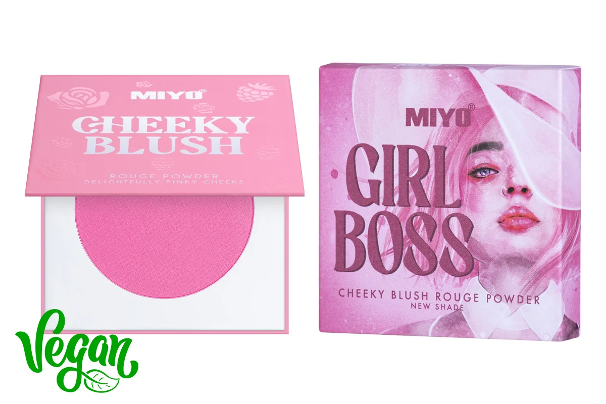 MIYO Girl Boss Cheeky Blush róż do policzków nr 5 Bonbon Lady, 5 g