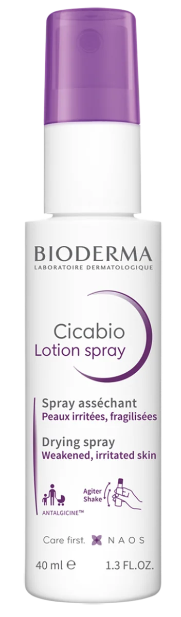 Bioderma Cicabio Lotion, spray, 40 ml. Data ważności 30.11.2024