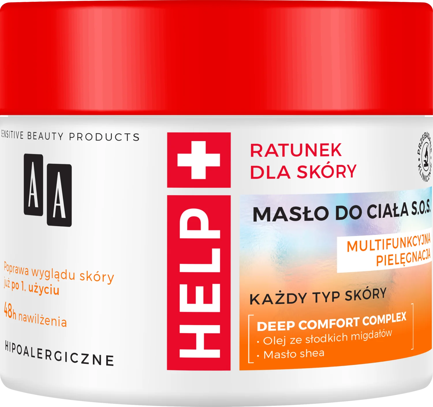 AA HELP SOS, masło do ciała, 250ml