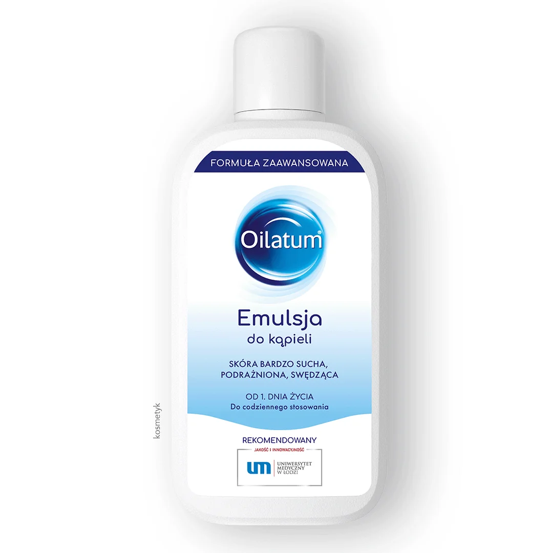 Oilatum Formuła Zaawansowana emulsja do kąpieli, 400 ml 