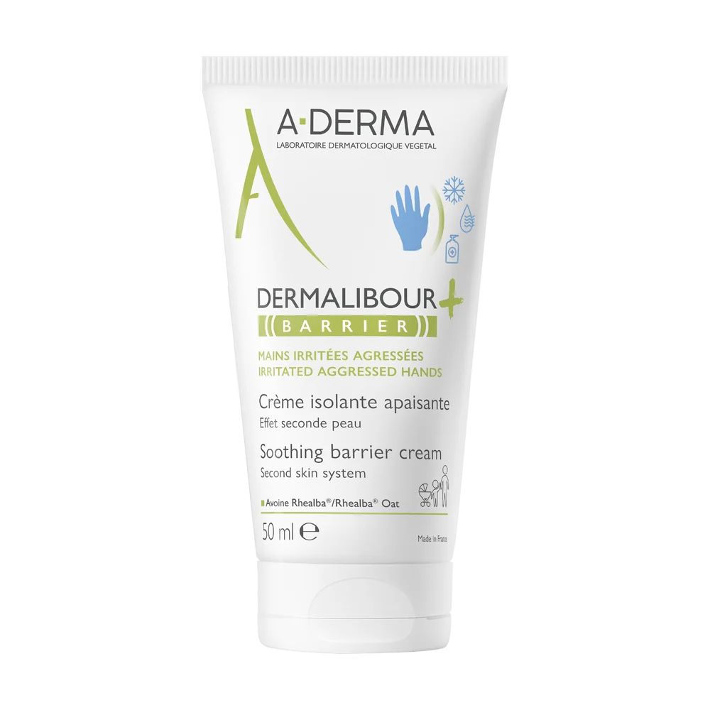 A-Derma Dermalibour + Barrier,  łagodzący krem izolujący,  50 ml 