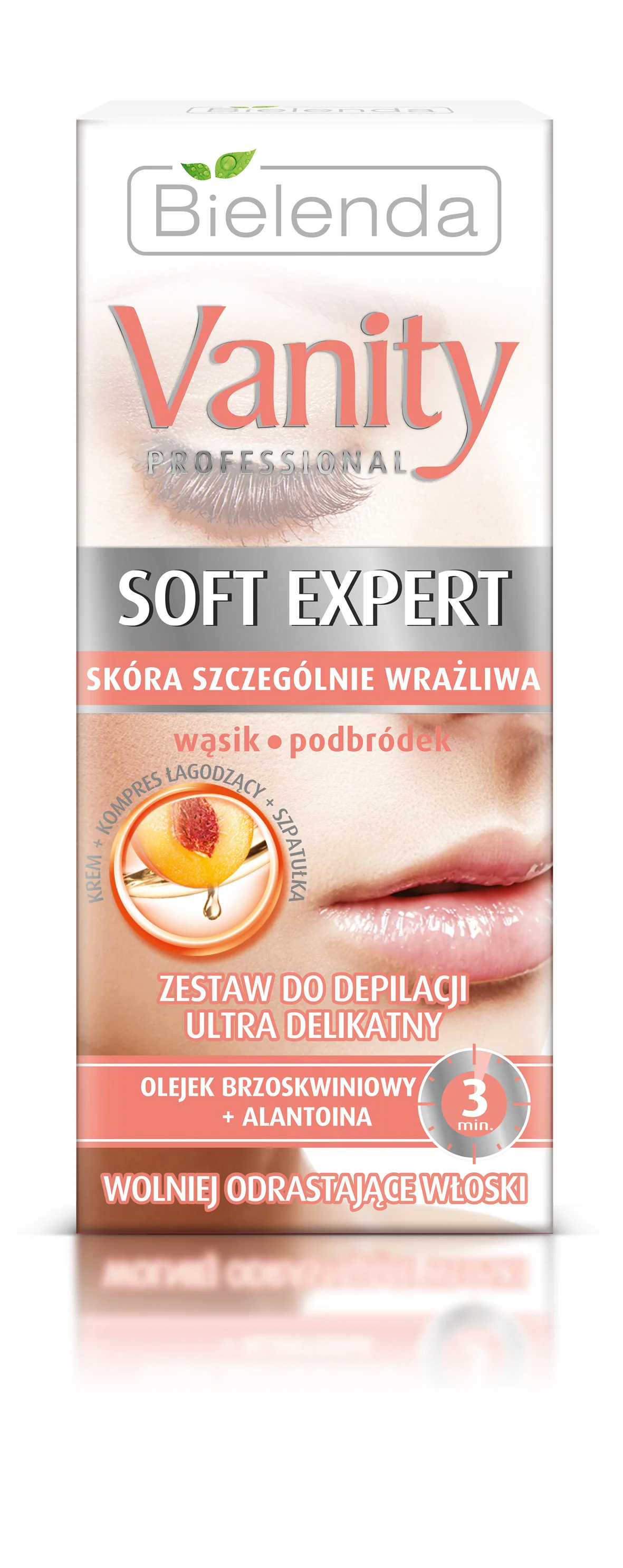 Bielenda Vanity Soft Expert ultra delikatny zestaw do depilacji twarzy, 1 szt.