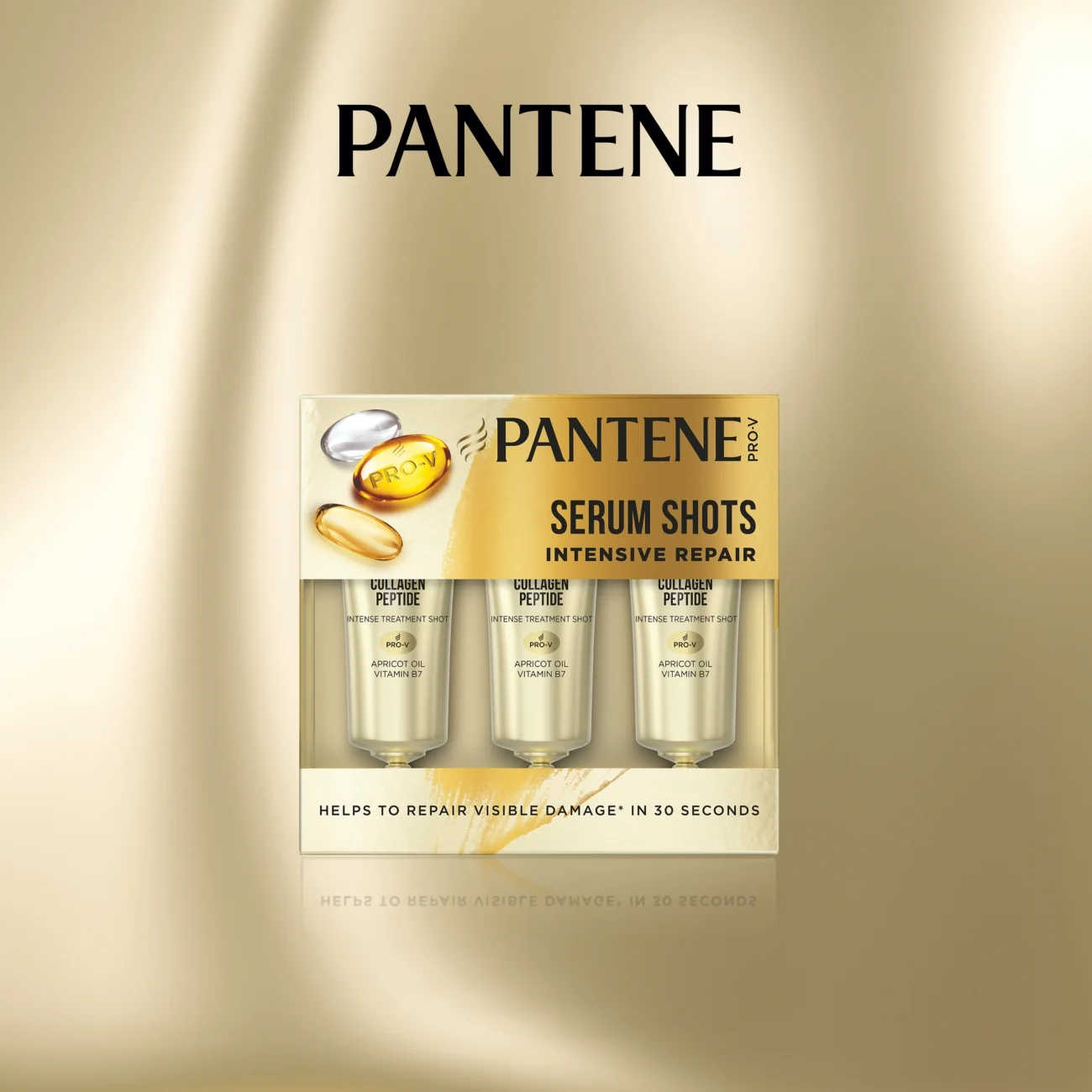 Pantene zestaw olejek do włosów + szampon do włosow + serum w ampułkach + maska