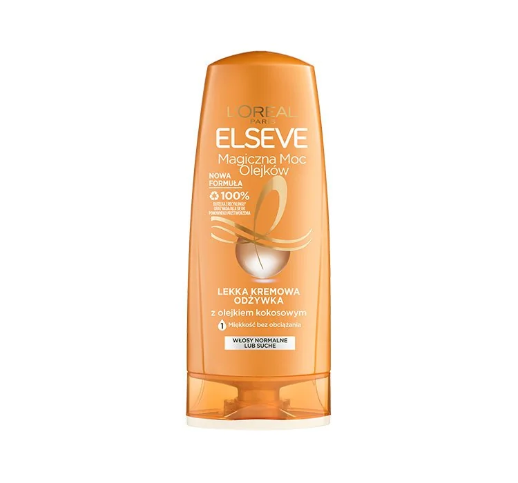 L`Oreal Paris Elseve Magiczna moc olejków lekka kremowa odżywka, 200 ml