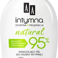 AA Intymna Natural nawilżający żel do higieny intymnej, 300 ml