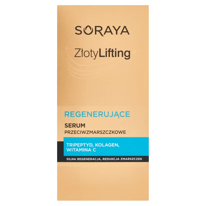 Soraya Złoty Lifting, regenerujące serum przeciwzmarszczkowe 60+, 30 ml