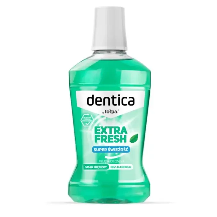 Dentica Mint Fresh, płyn do płukania jamy ustnej, 500 ml