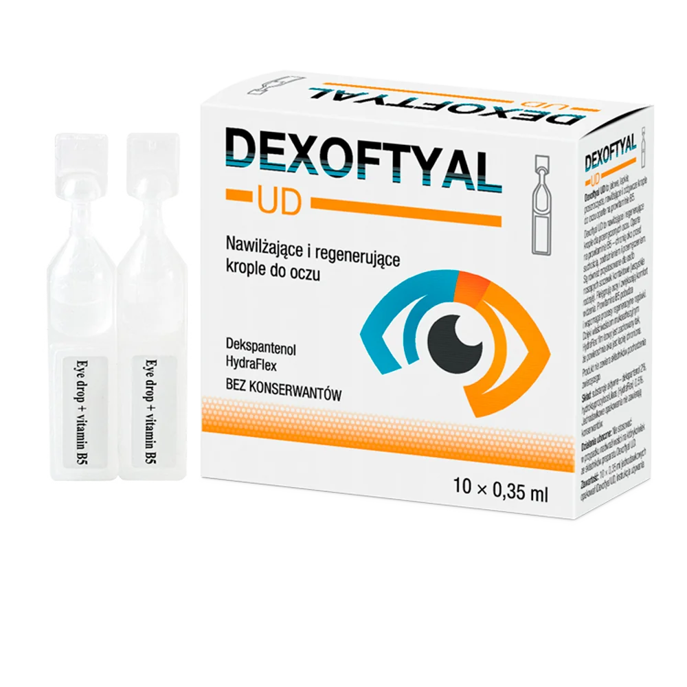 Dexoftyal UD, krople do oczu, 10 x 0,35 ml