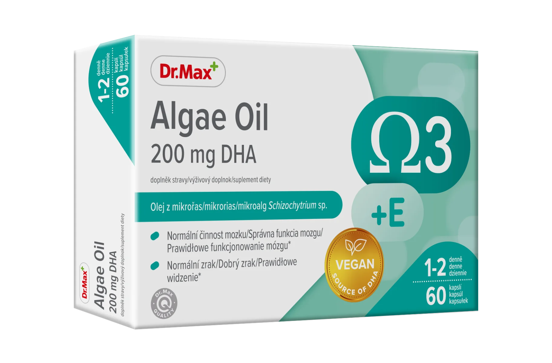 Algae Oil Dr. Max suplement diety, 60 kapsułek