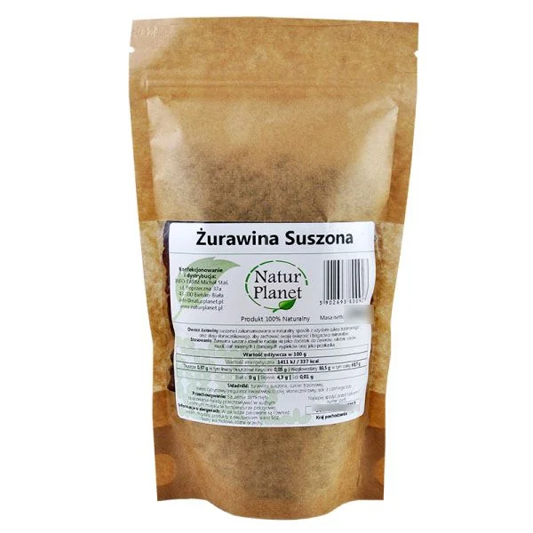 Natur Planet żurawina suszona, 1000 g