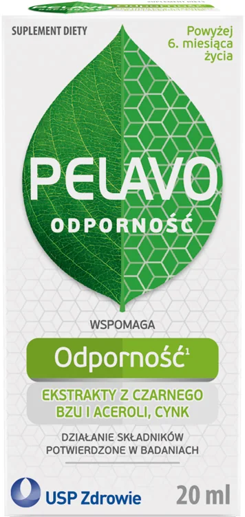 Pelavo Odporność, suplement diety, 20 ml