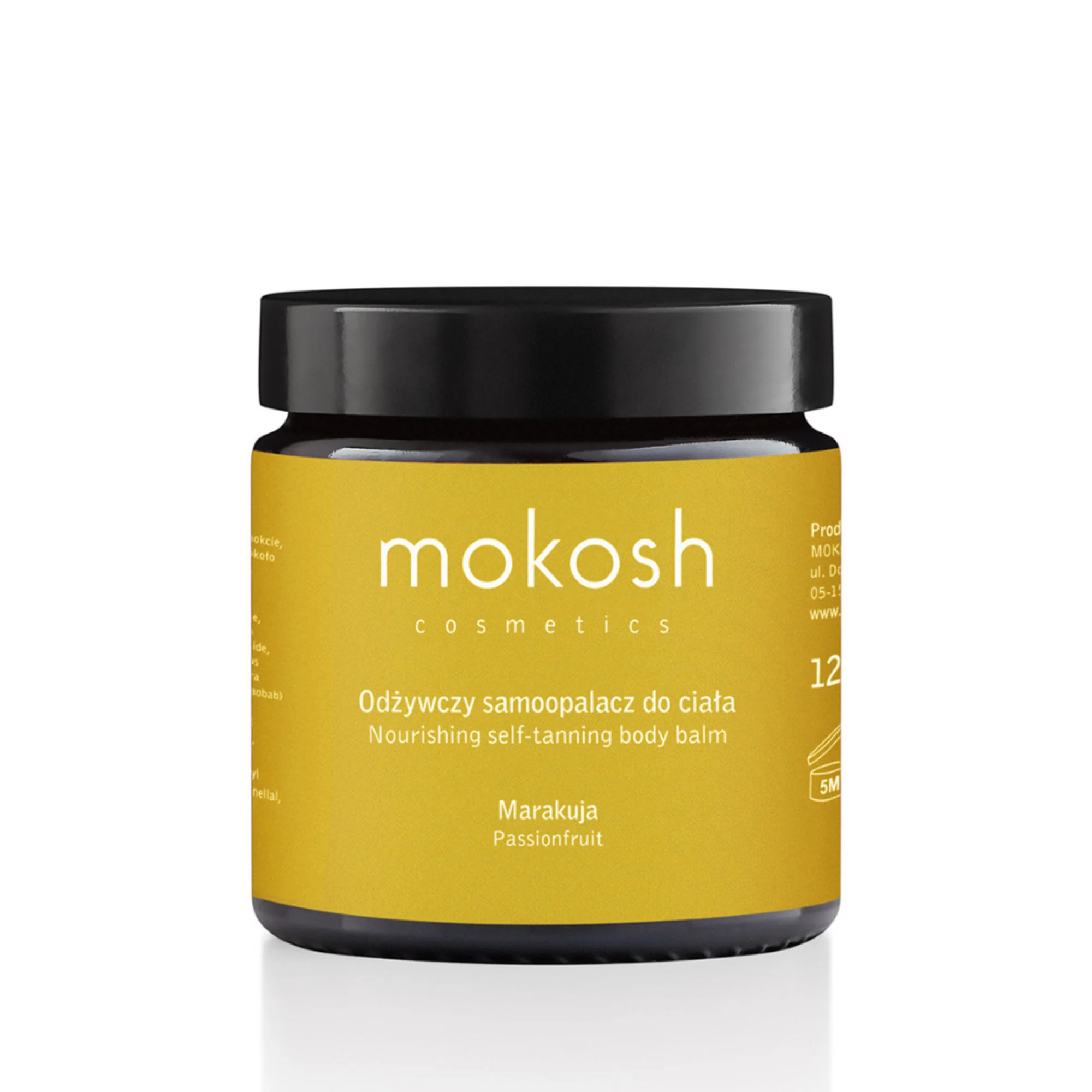 Mokosh odżywczy samoopalacz do ciała Marakuja, 120 ml