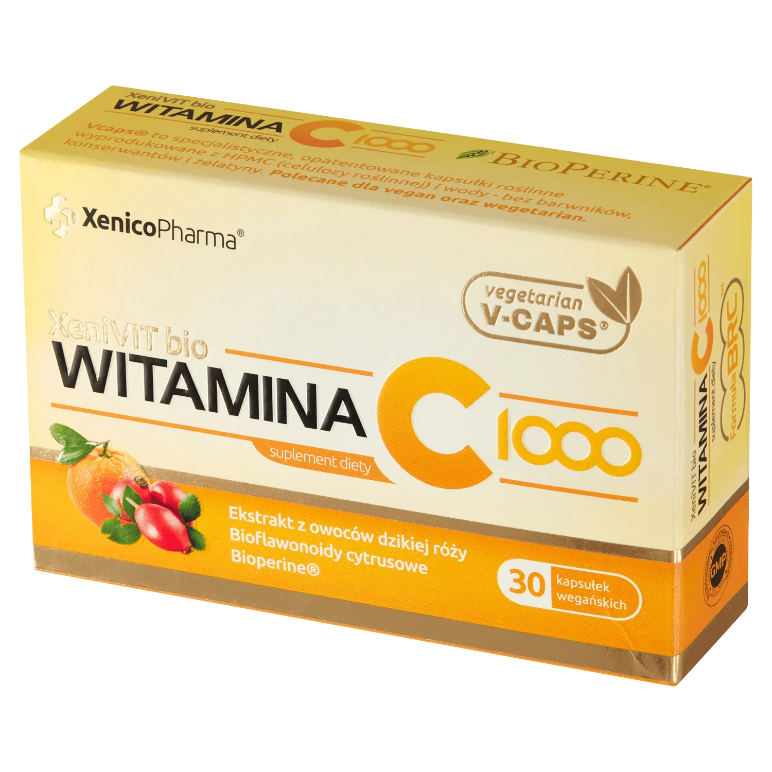 XeniVIT bio Witamina C 1000 suplement diety, kapsułka miękka, 30 sztuk