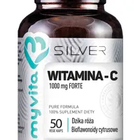 MyVita Silver, Witamina C 1000mg Forte, suplement diety, 50 kapsułek