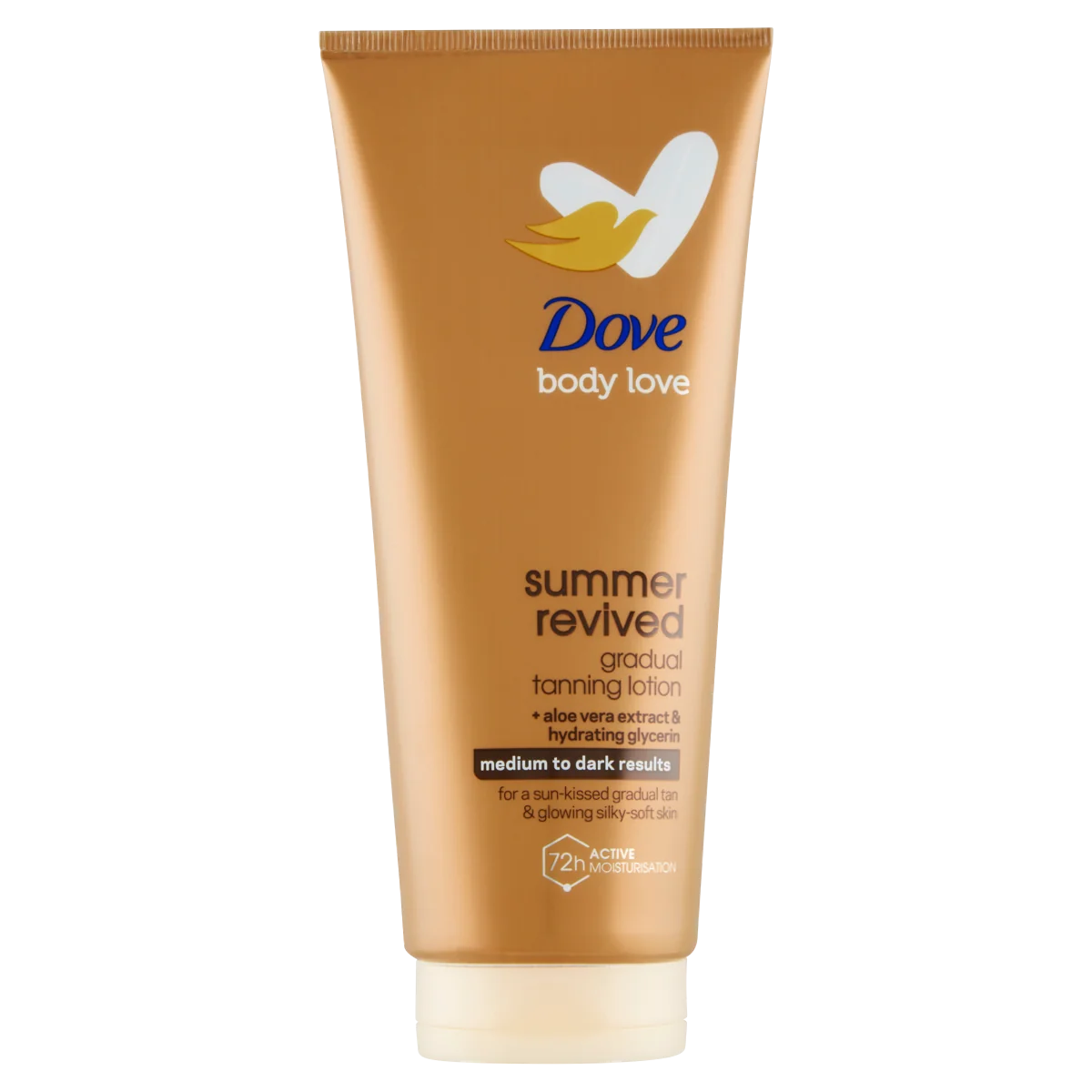 Dove Body Love Summer Revived Samoopalające mleczko do ciała Medium to Dark, 200 ml