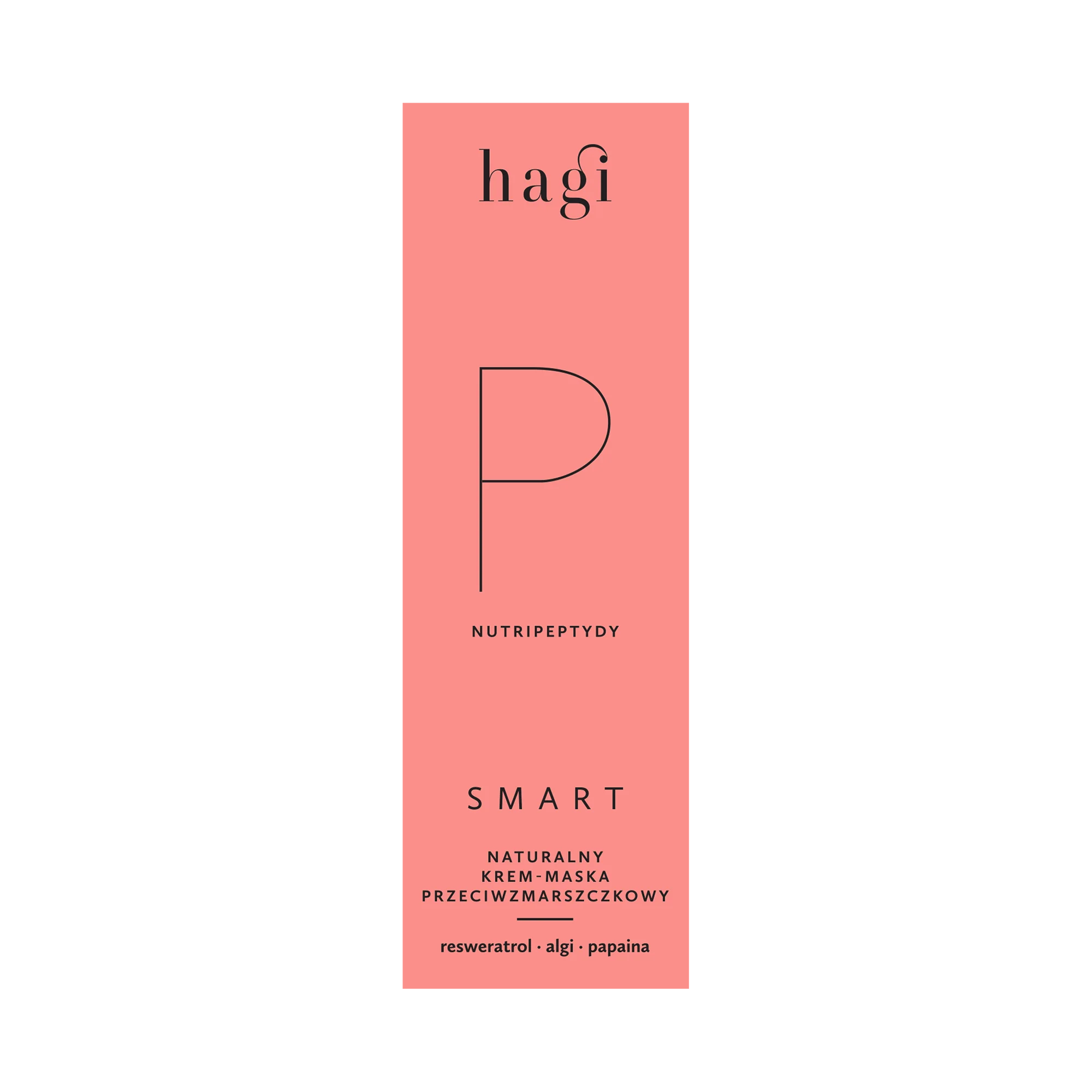 Hagi Smart P naturalny krem-maska przeciwzmarszczkowa do twarzy, 50 ml 