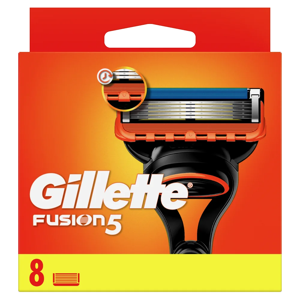 Gillette Fusion5 Ostrza wymienne do maszynki do golenia dla mężczyzn, 8 sztuk