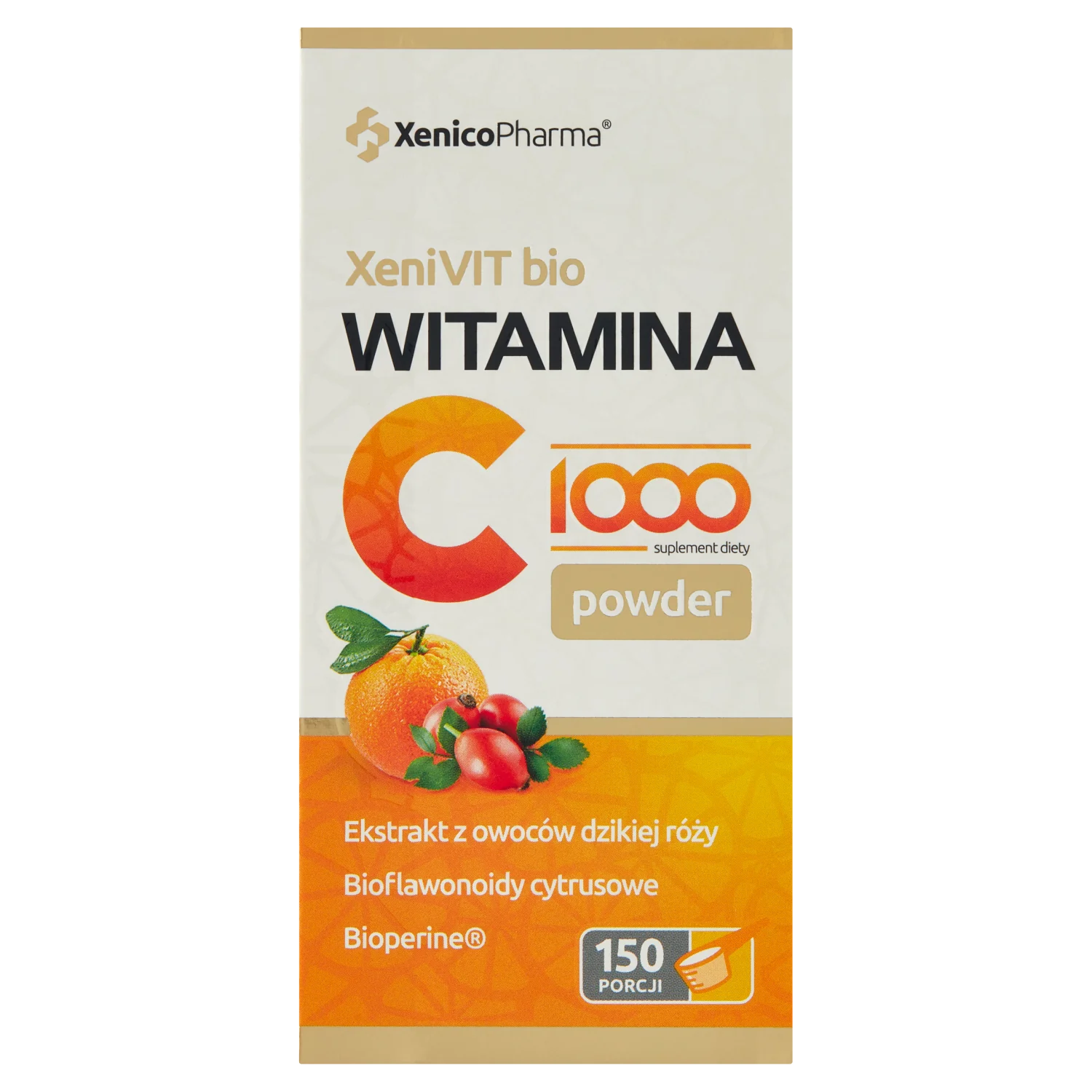 XeniVIT bio Witamina C 1000 proszek, 161 g