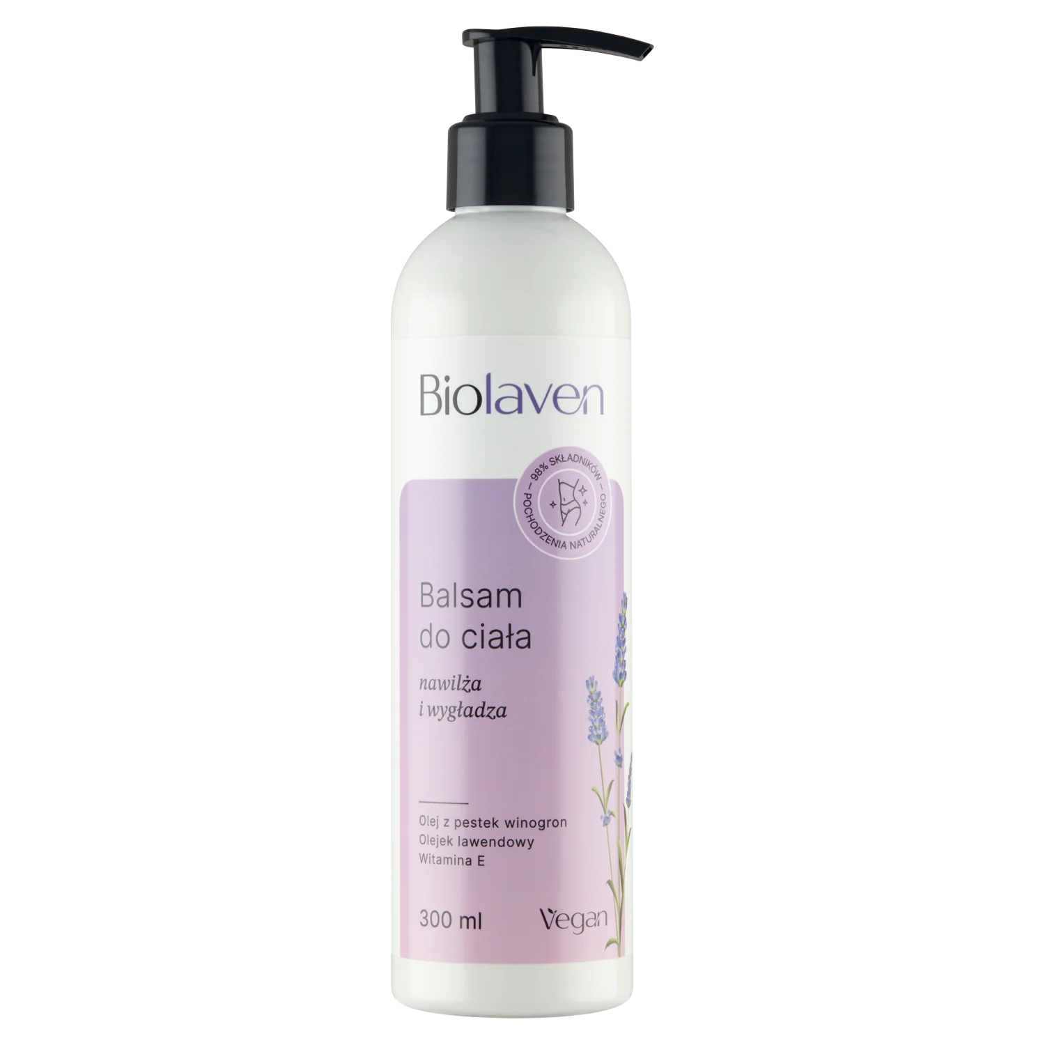 Biolaven Organic, balsam do ciała, 300 ml