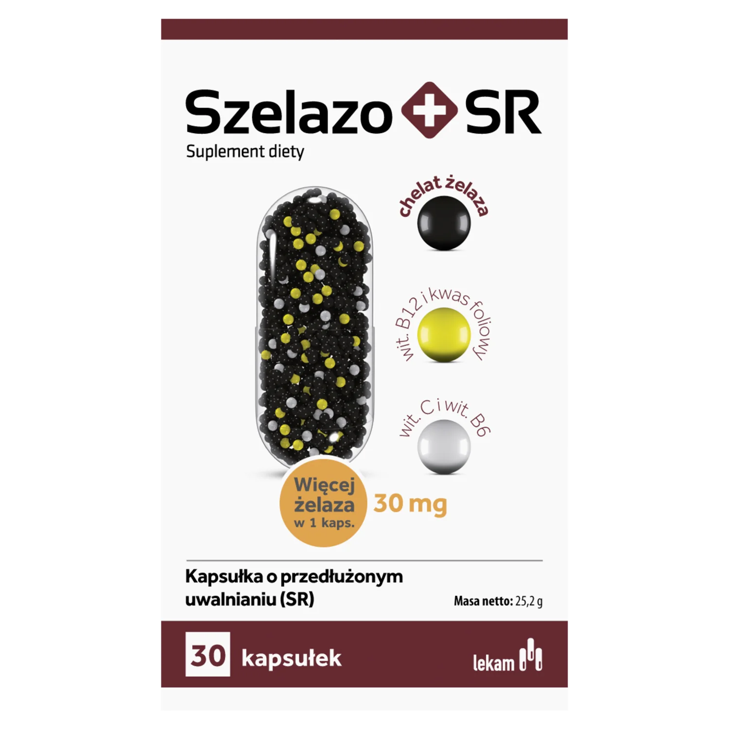 Szelazo+SR 30 kapsułek o przedłużonym uwalnianiu