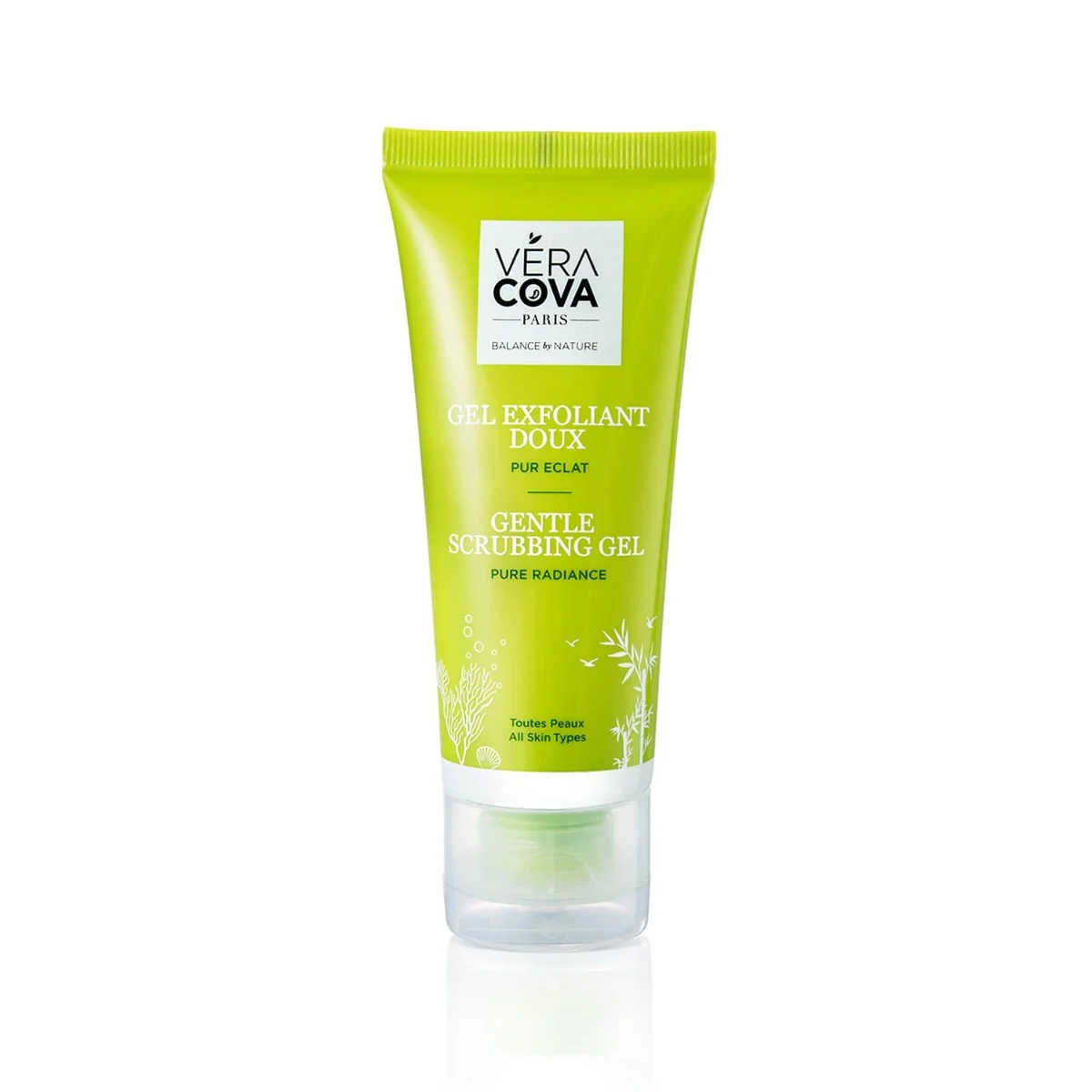 Veracova Gentle Scrubbing Gel Pure Radiance, żel peelingujący do twarzy, 80 ml