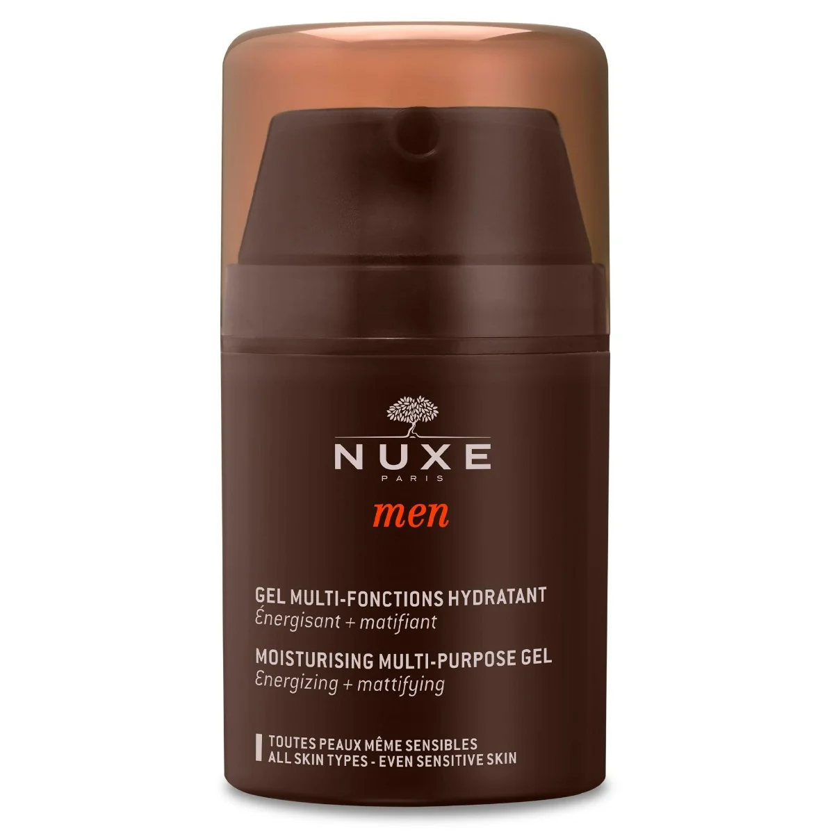 Nuxe men Żel do twarzy nawilżający wielofunkcyjny, 50 ml