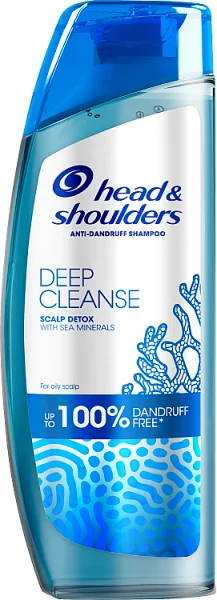 Head & Shoulders Deep Cleanse Scalp Detox, szampon przeciwłupieżowy, 300 ml